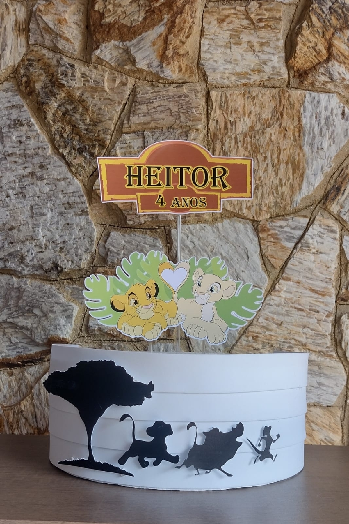 Topo de Bolos Simples (Montamos todos os temas)