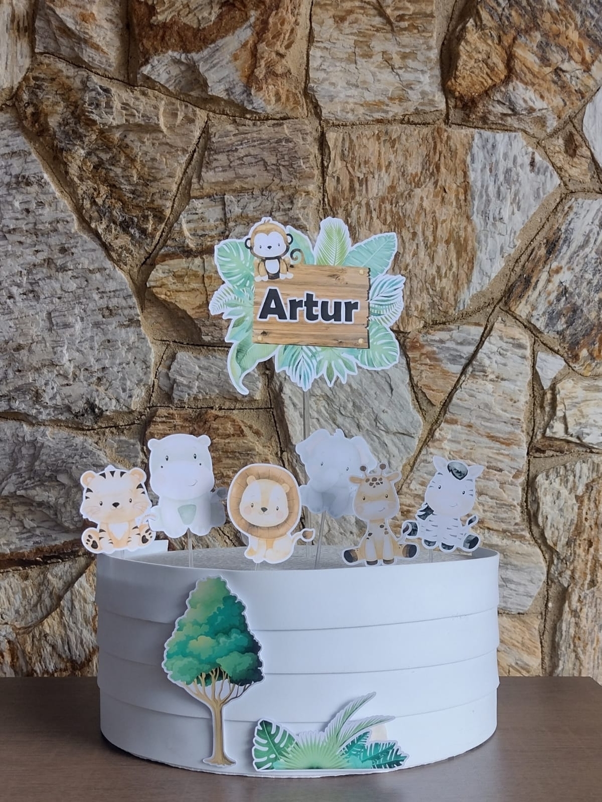 Topo de Bolos Simples (Montamos todos os temas)