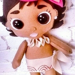 Peças em feltro para decoração de festas e lembranças 