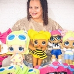 Peças em feltro para decoração de festas e lembranças 