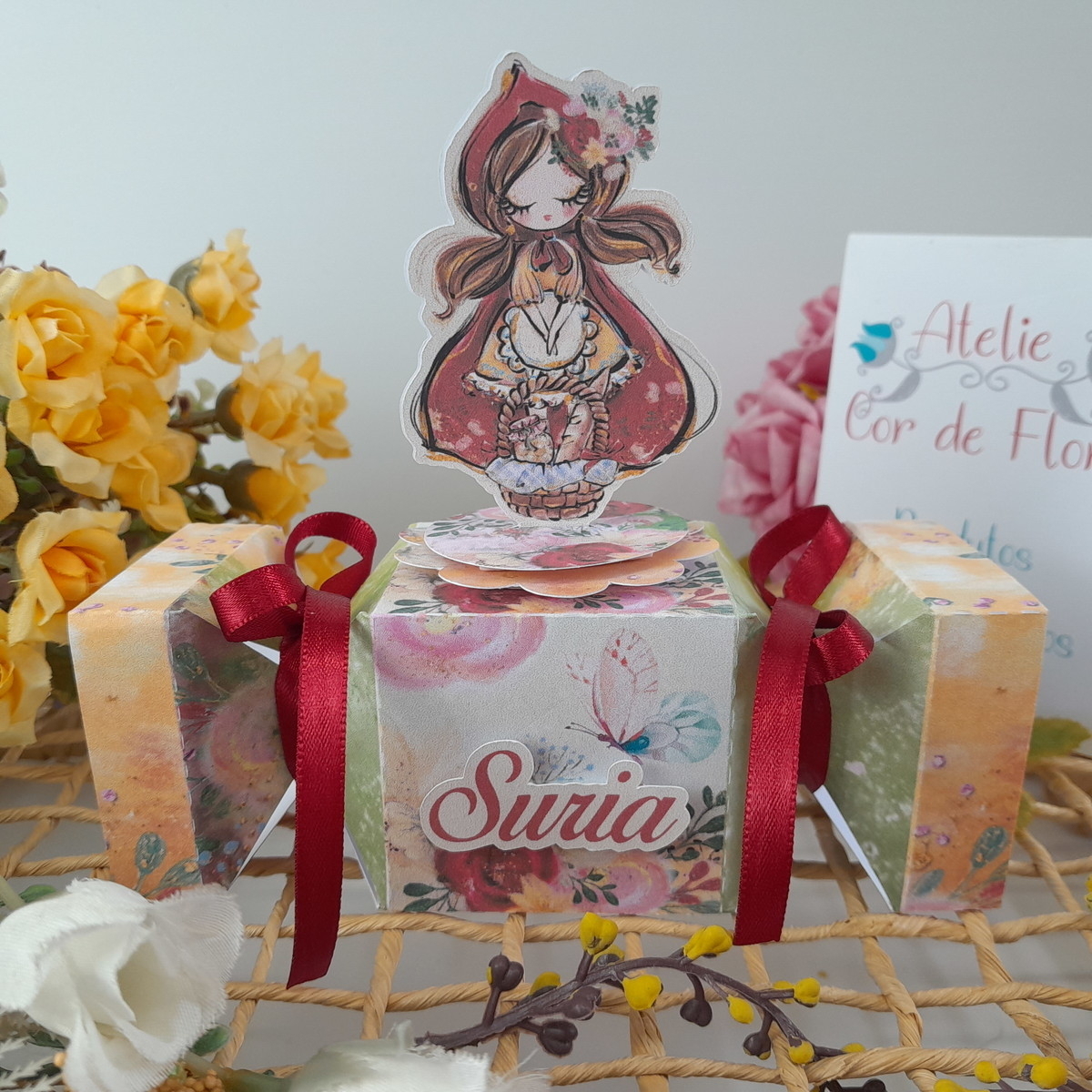 Papelaria Personalizada Chapeuzinho Vermelho