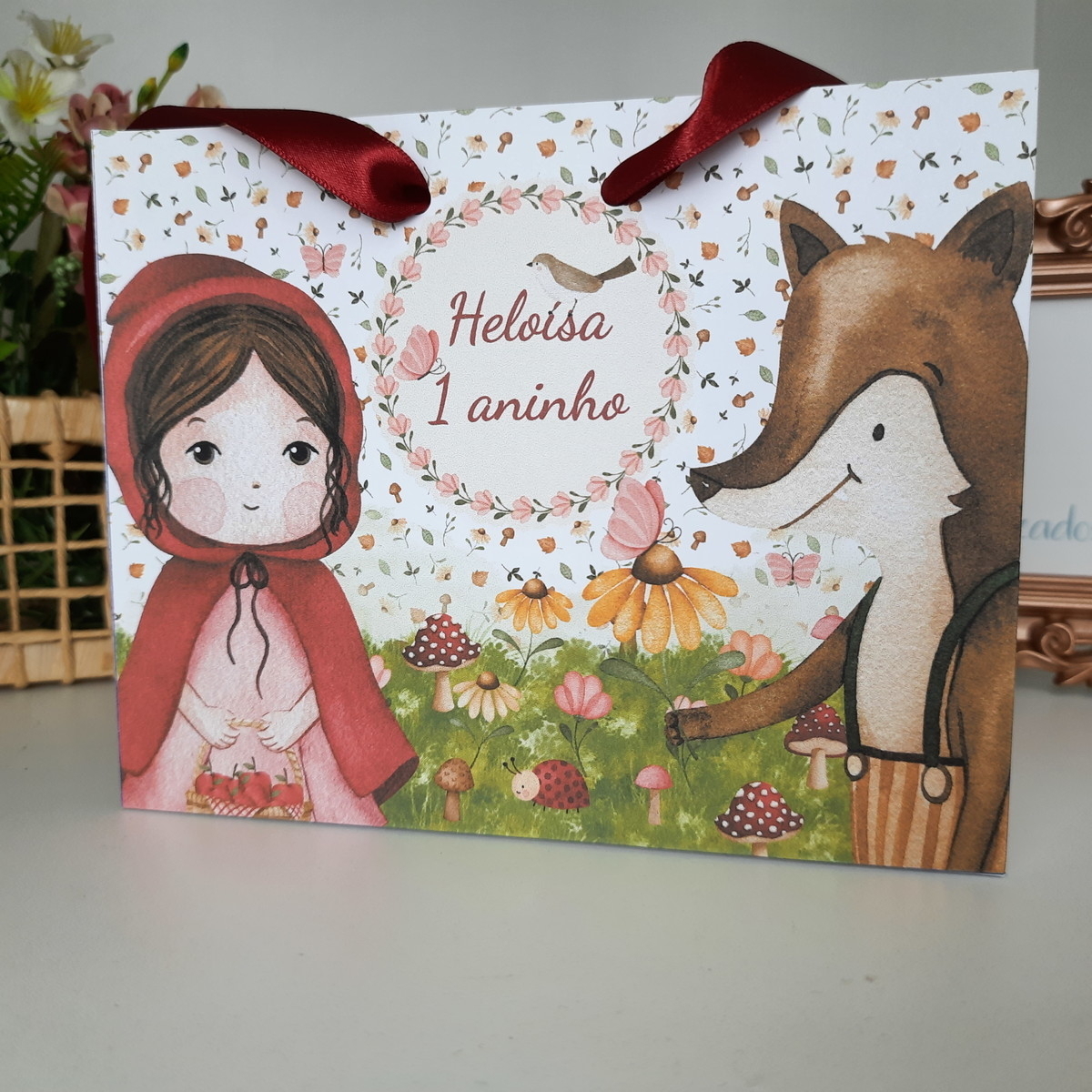 Papelaria Personalizada Chapeuzinho Vermelho