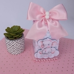 Kit Festas Infantil Lembrancinhas Personalizadas Aniversário/ Chá de bebê Tema Elefante Baloeira