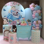 Decoração Personalizada Alice no País das Maravilhas