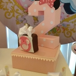 Decoração Personalizada Minnie Rosa