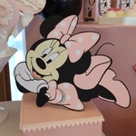 Decoração Personalizada Minnie Rosa