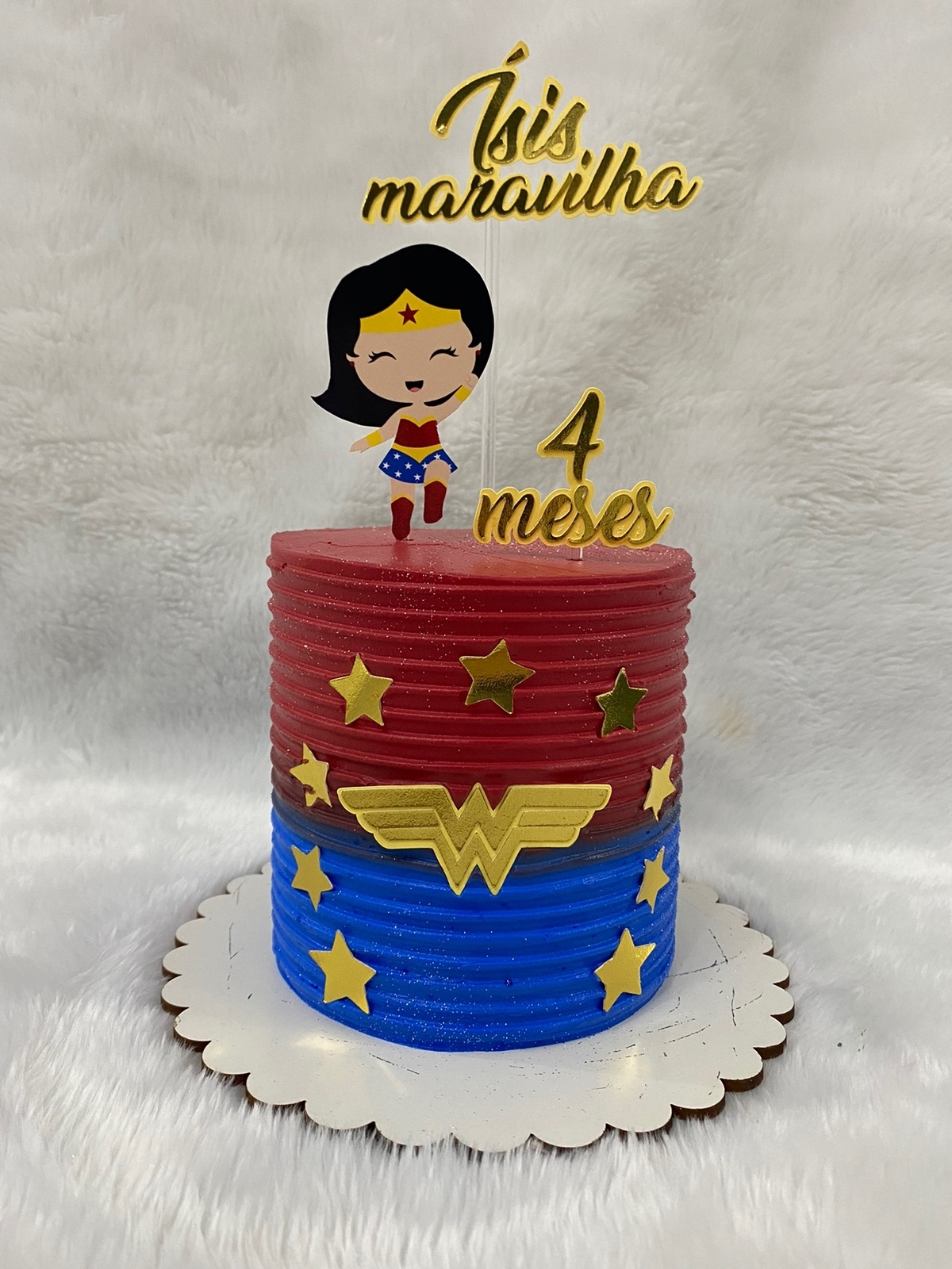 Bolo Mesversario Chantilly