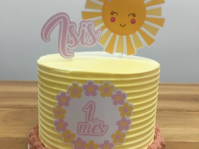 Bolo Mesversario Chantilly