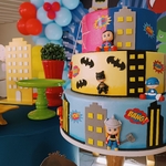 Decoração Heróis Baby 