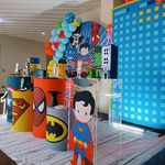 Decoração Heróis Baby 