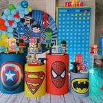 Decoração Heróis Baby 